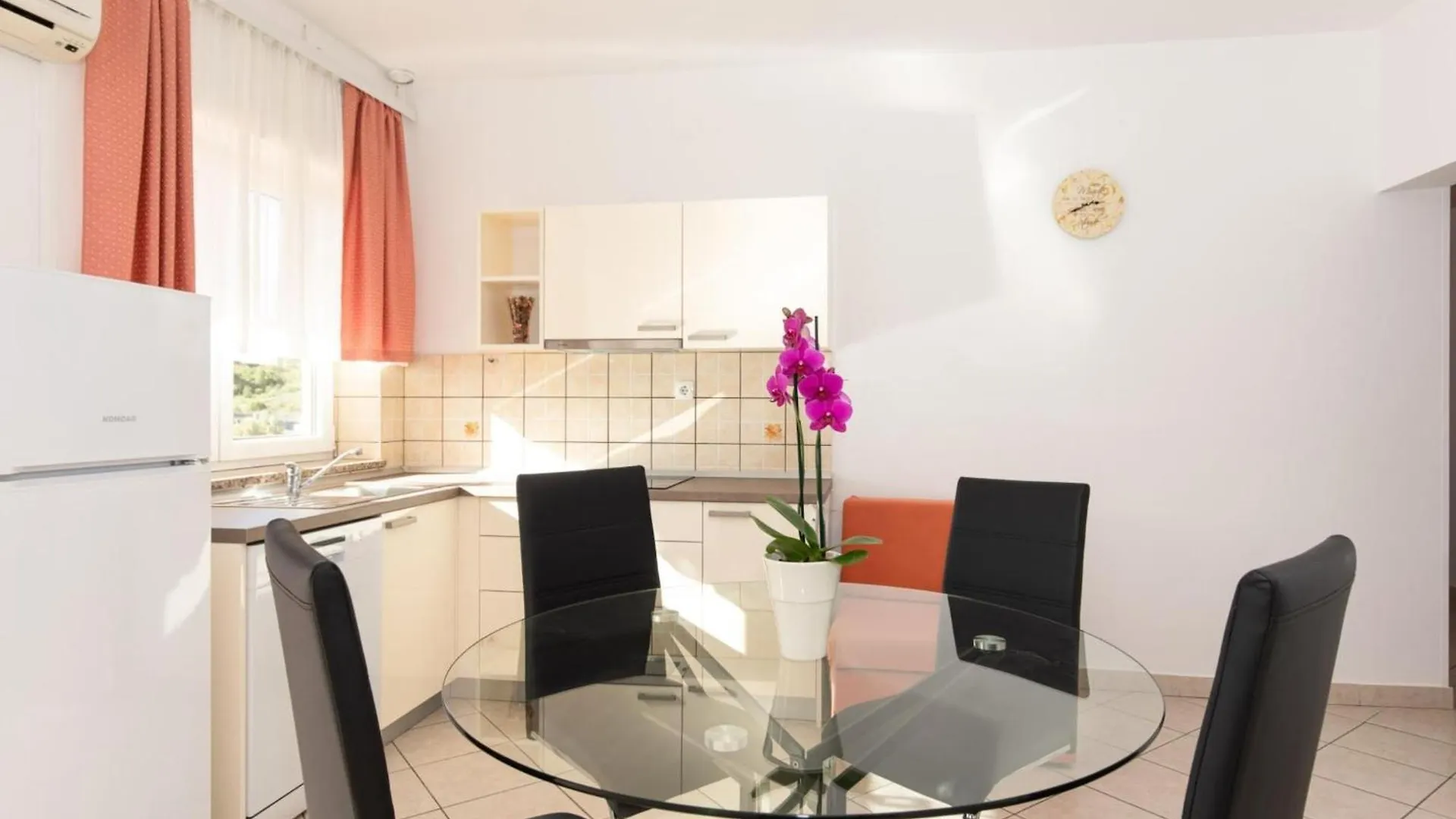 Two Bedroom Apartment With Balcony And Pool Krk Town 0*,  Croatia