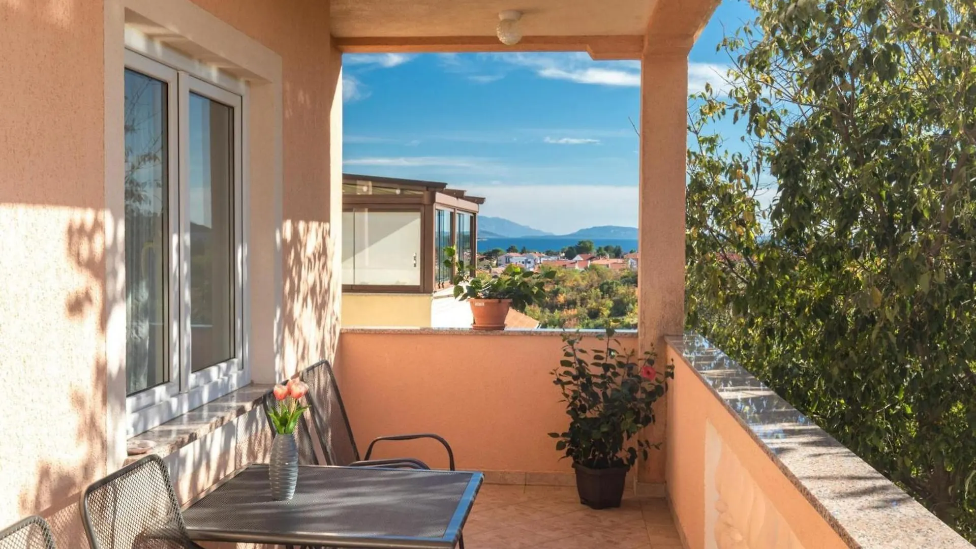 Two Bedroom Apartment With Balcony And Pool Krk Town Croatia